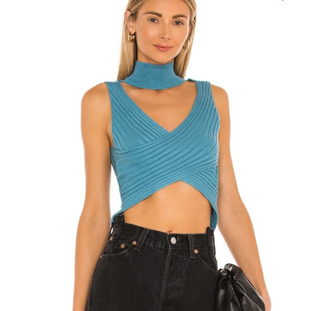 superdown alora wrap top